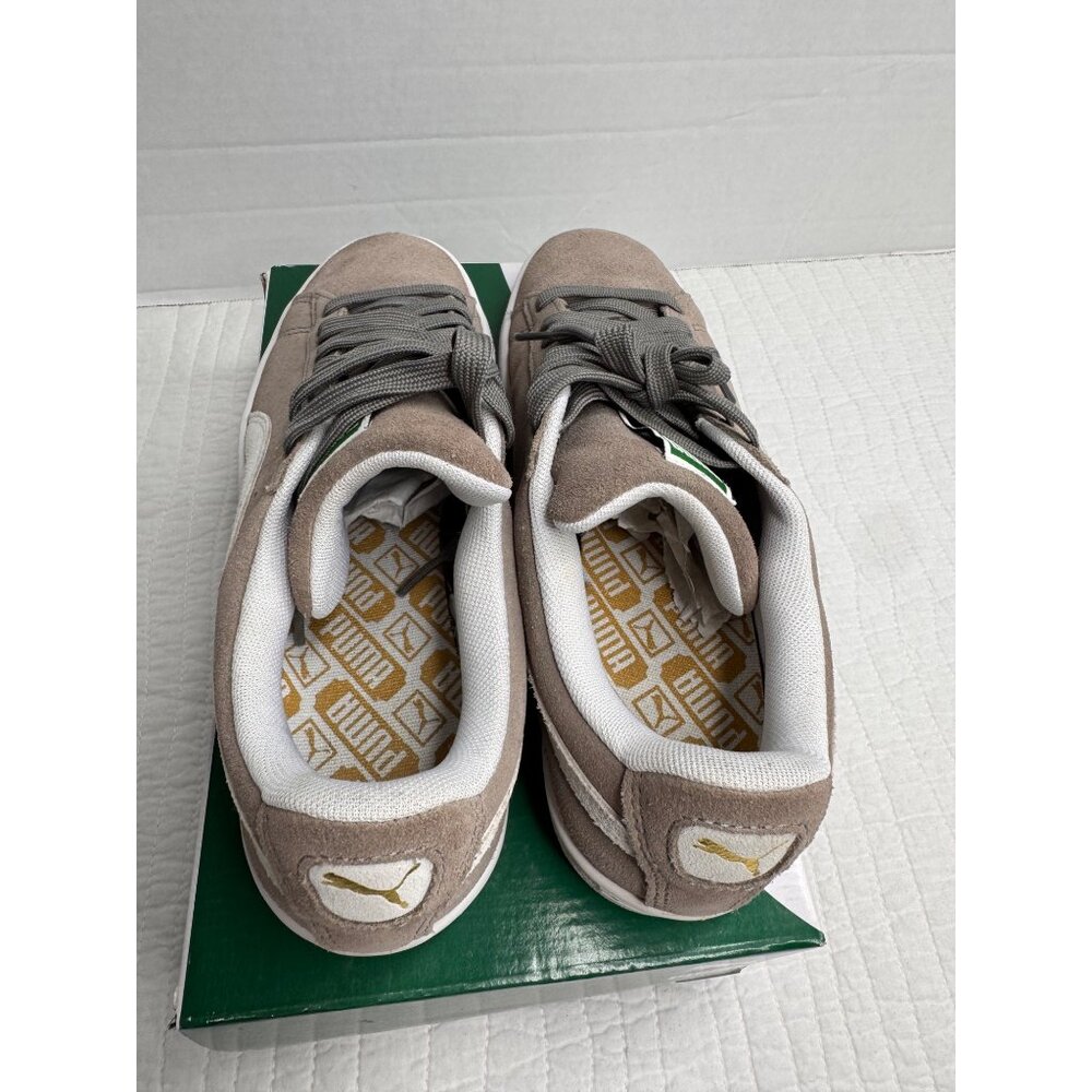 Puma Classic Suede Grey Leather Low Top Lace Up Sneaker Men 7 - Picture 8 of 13